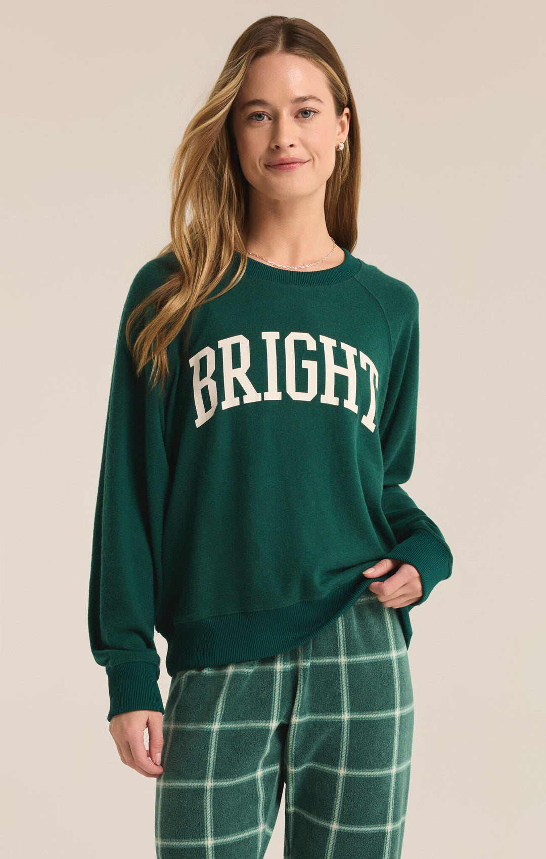 Z Supply Cassie Bright Long Sleeve Top