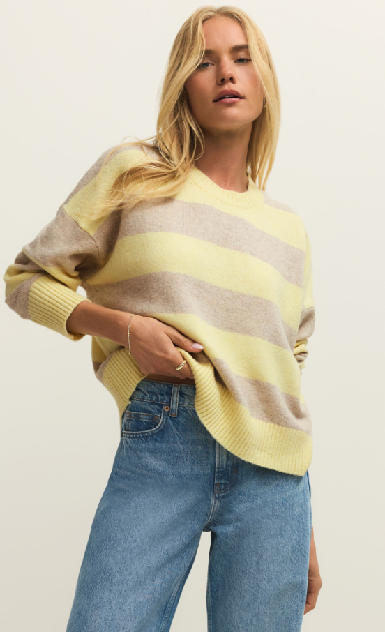 Z Supply Cirrus Stripe Sweater