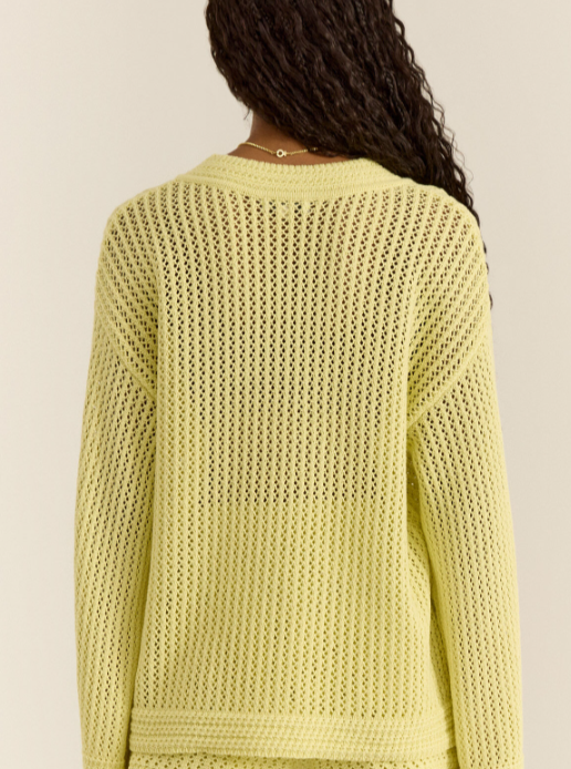 Z Supply Kiami Crochet Sweater