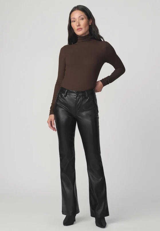Joes Jeans The Vegan Leather Provocateur in Black
