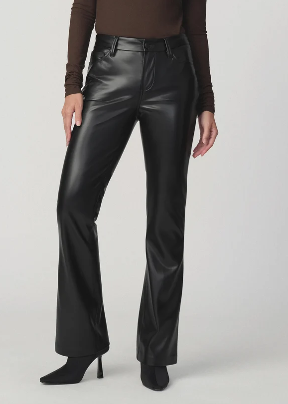 Joes Jeans The Vegan Leather Provocateur in Black