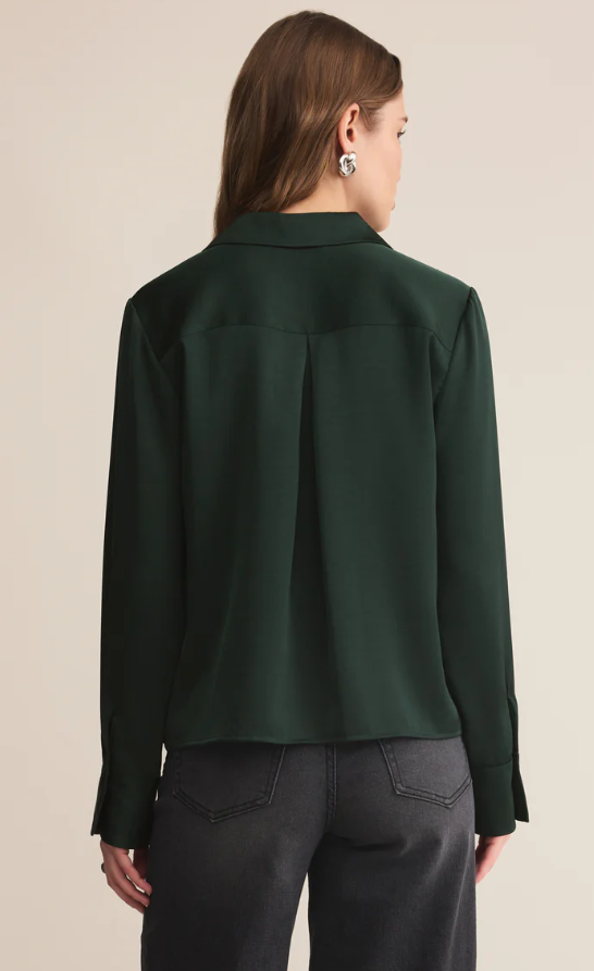 Z Supply Ana Satin Top