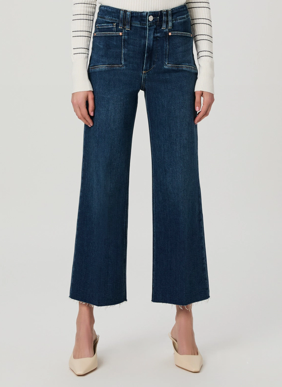 Paige Anessa With Set In Pocket + Raw Hem in Amoroso