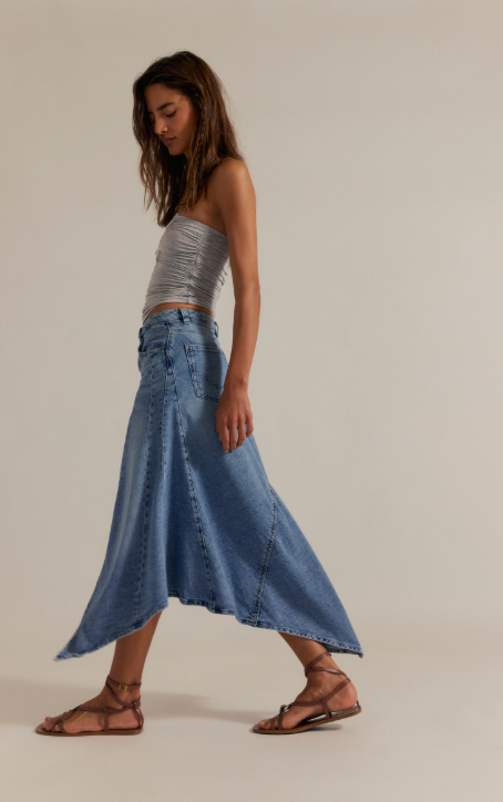 Free People Aquarius Maxi Skirt