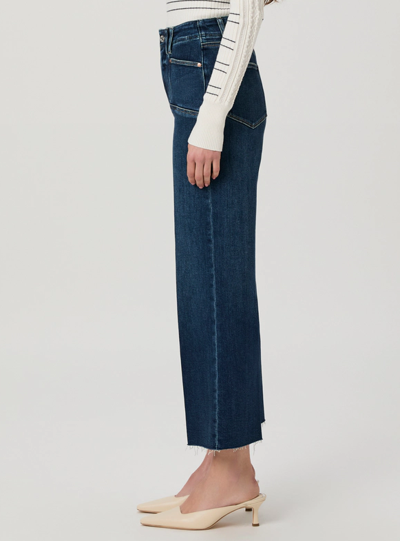 Paige Anessa With Set In Pocket + Raw Hem in Amoroso