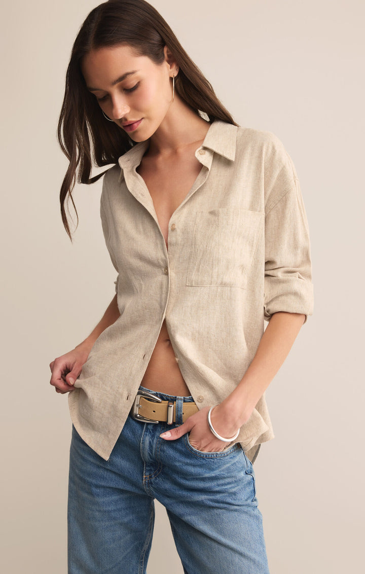 Z Supply Alfie Button Up Shirt