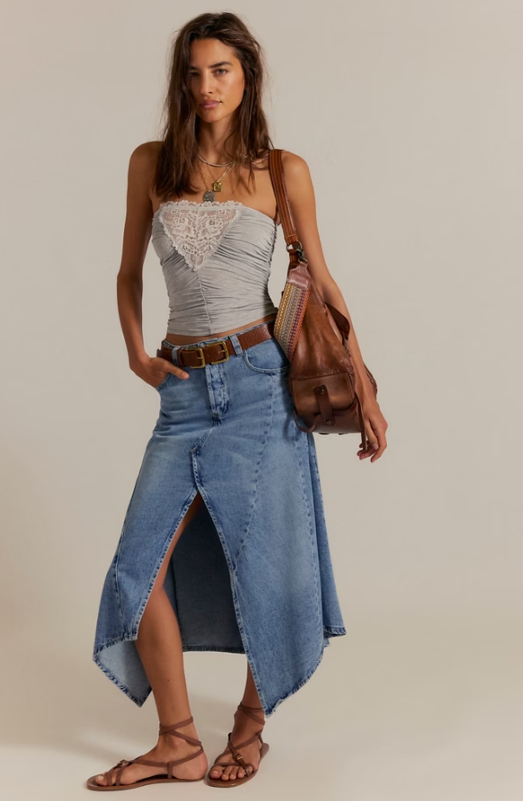 Free People Aquarius Maxi Skirt