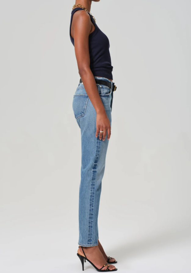 Citizens Of Humanity Blaine High Rise Straight in Perri