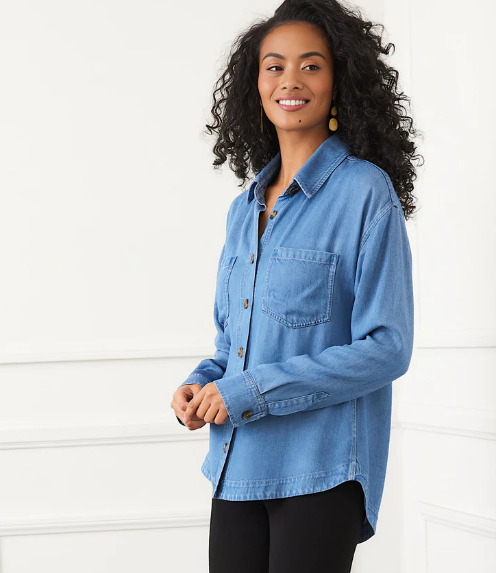 Karen Kane The Dream Fit Shirt Jacket