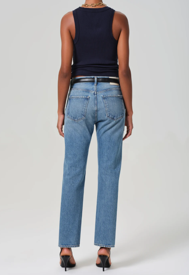 Citizens Of Humanity Blaine High Rise Straight in Perri