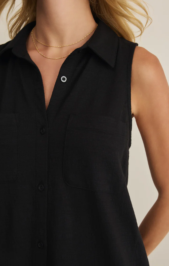 Z Supply New Light Textured Mini Dress