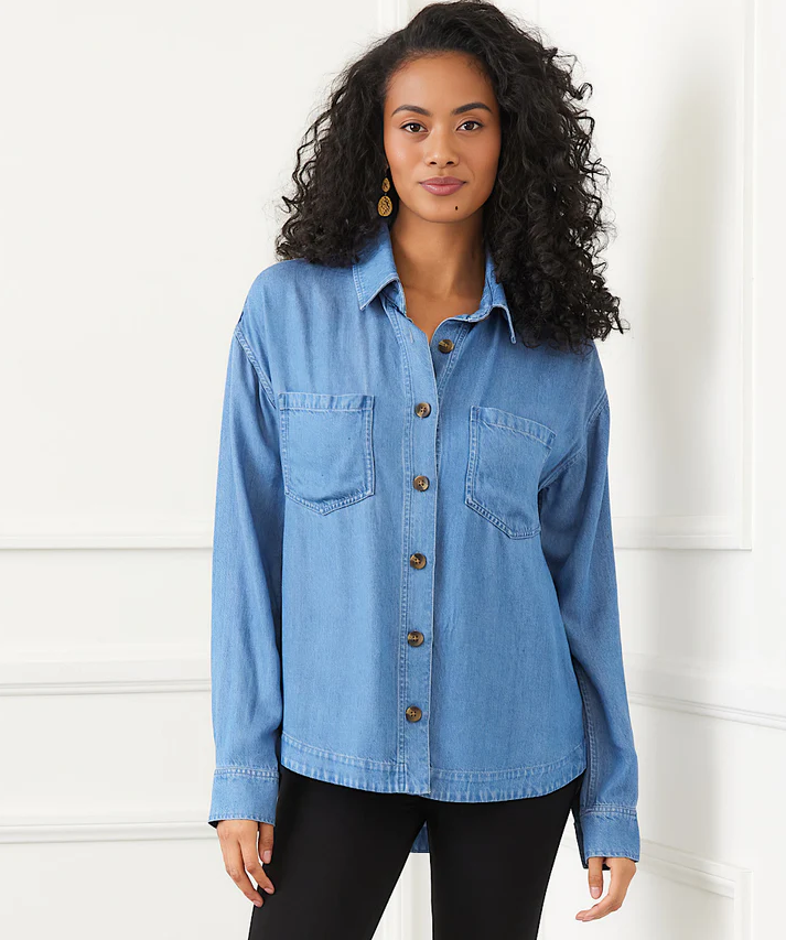 Karen Kane The Dream Fit Shirt Jacket