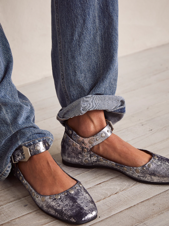 Free People Mystic Mary Jane Flat