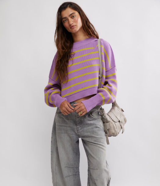 Free People Stripe Easy Street Crop – Kelley Cawley