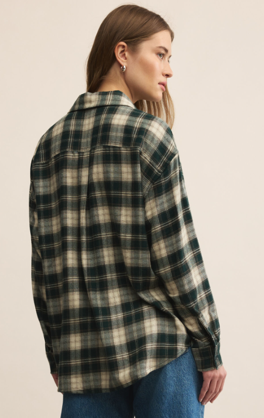 Z Supply River Plaid Button Up