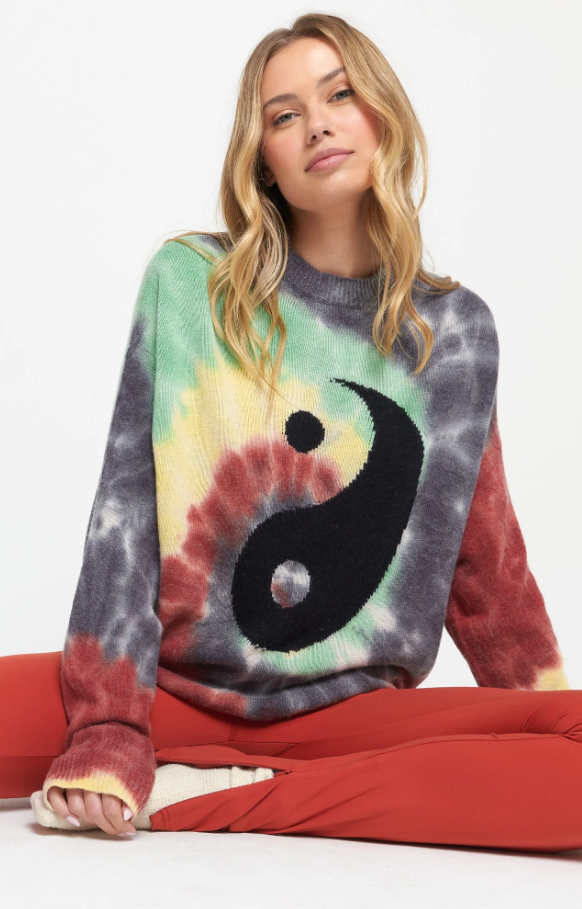 Spiritual Gangster Tie Dye Maude Sweater