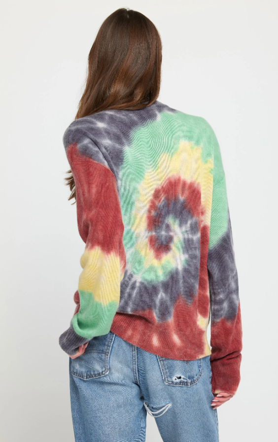 Spiritual Gangster Tie Dye Maude Sweater
