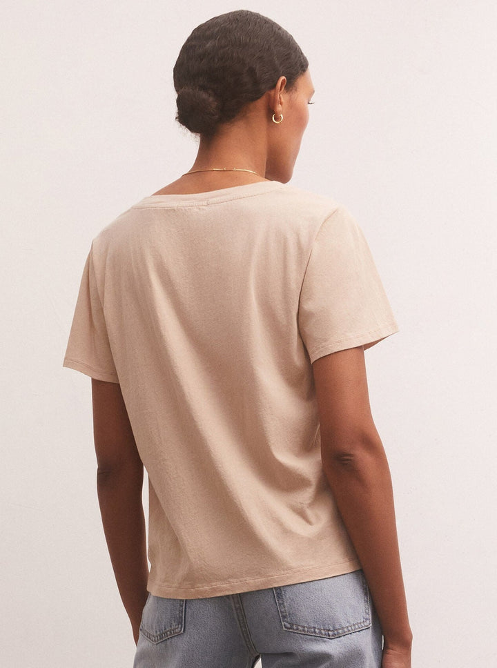 Z Supply Girlfriend V-Neck Tee