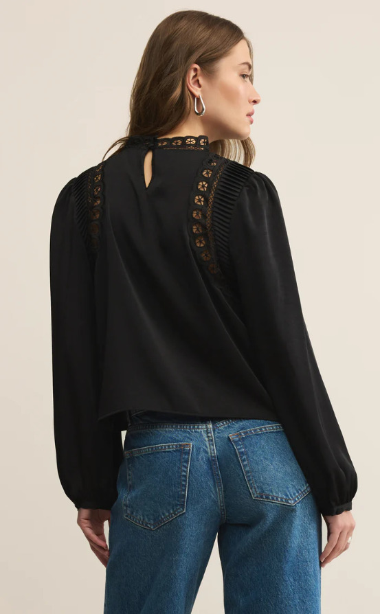 Z Supply Silvana Embroidered Top