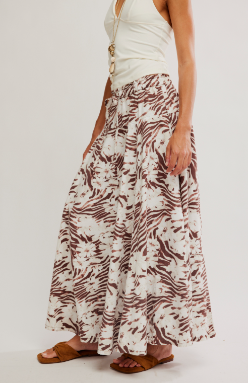 Free People Zephyr Bustle Convertible Maxi/Midi Skirt
