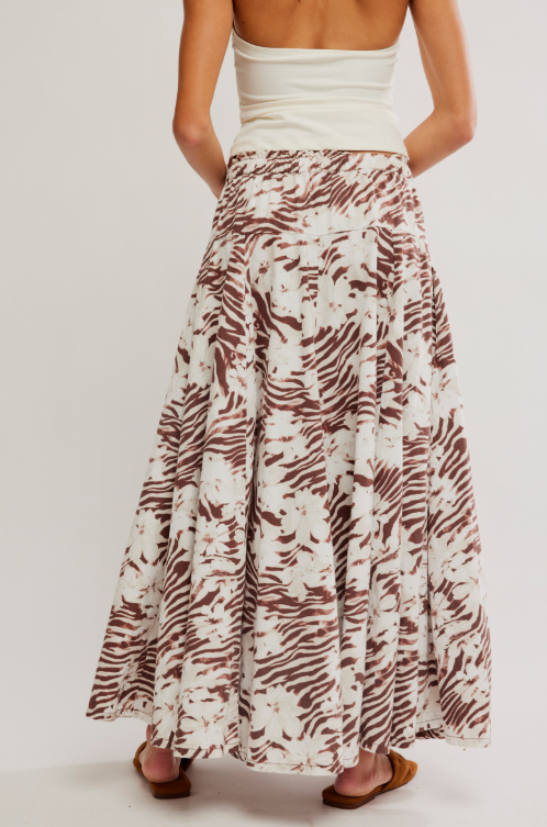 Free People Zephyr Bustle Convertible Maxi/Midi Skirt