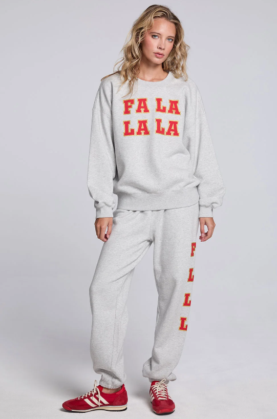 Chaser Fa La La La Pullover