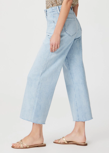 Paige Anessa With Set In Pockets + Raw Hem in Shooing Star