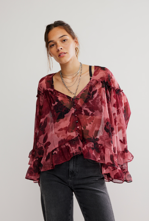 Free People Day Dreaming Blouse
