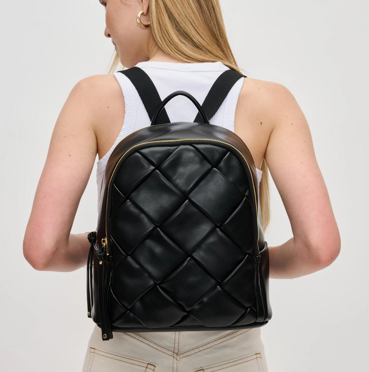 Blossom Woven Backpack