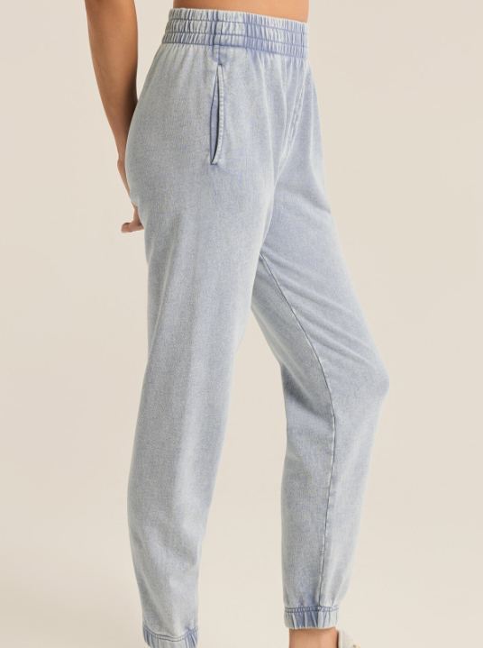 Z Supply Slim Knit Denim Jogger