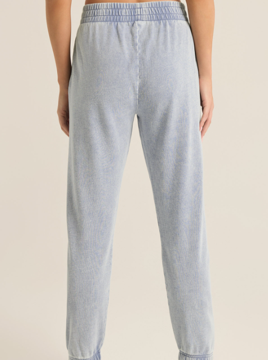 Z Supply Slim Knit Denim Jogger