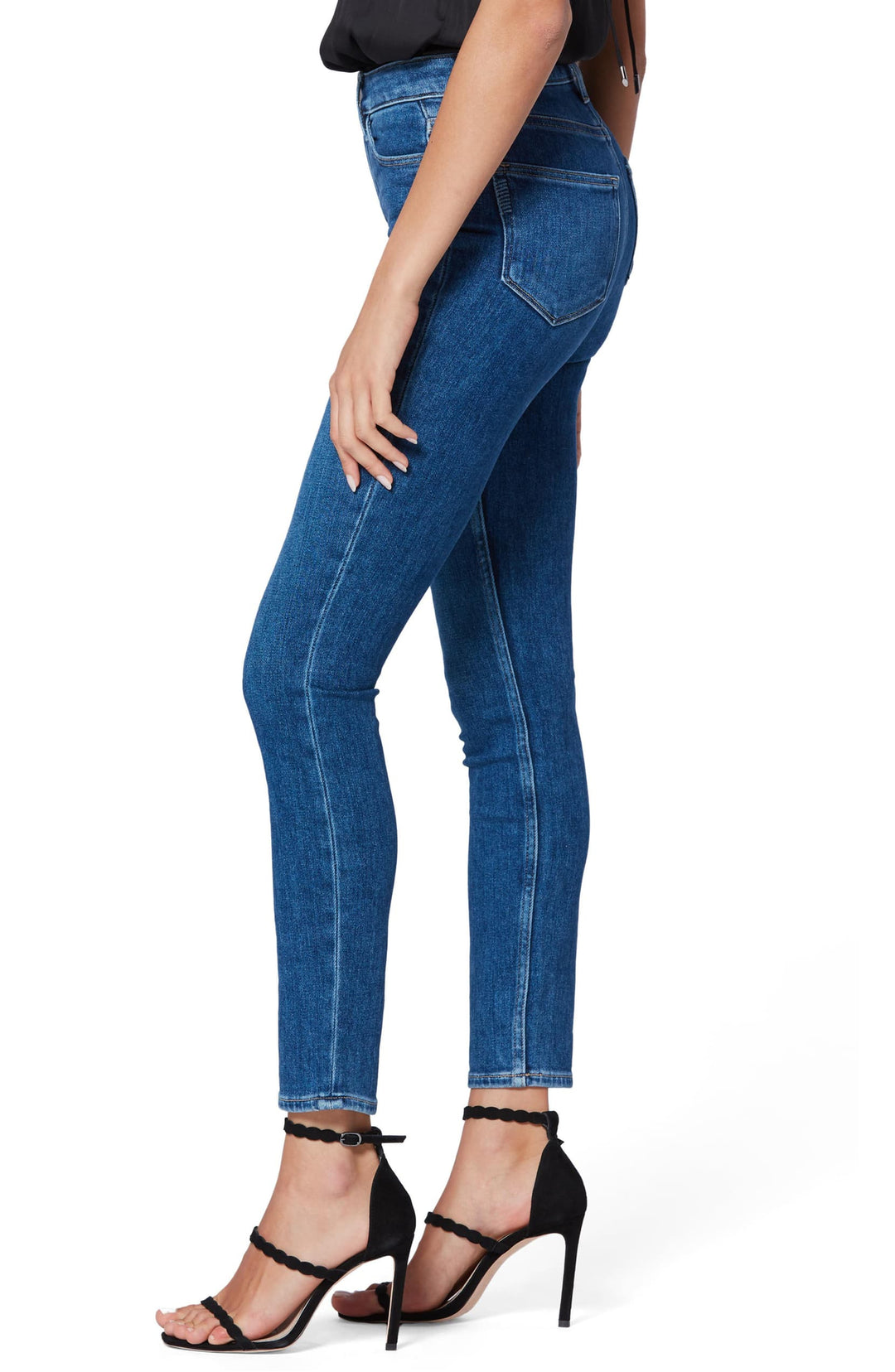 Paige Margot Skinny Super High-Rise Skinny in Bambi