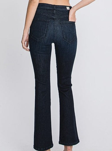 Casually Cool Cropped Flare Denim