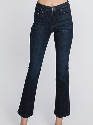 Casually Cool Cropped Flare Denim