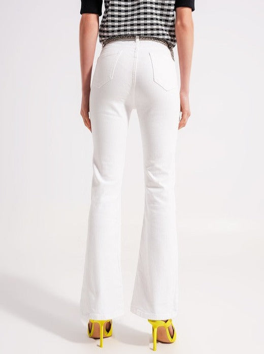 Let Loose High Rise Flare Denim