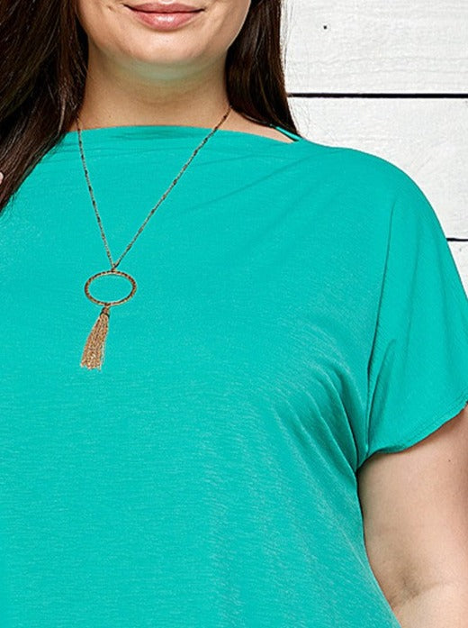 Powerful Love Side Slit Tunic