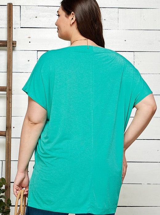 Powerful Love Side Slit Tunic