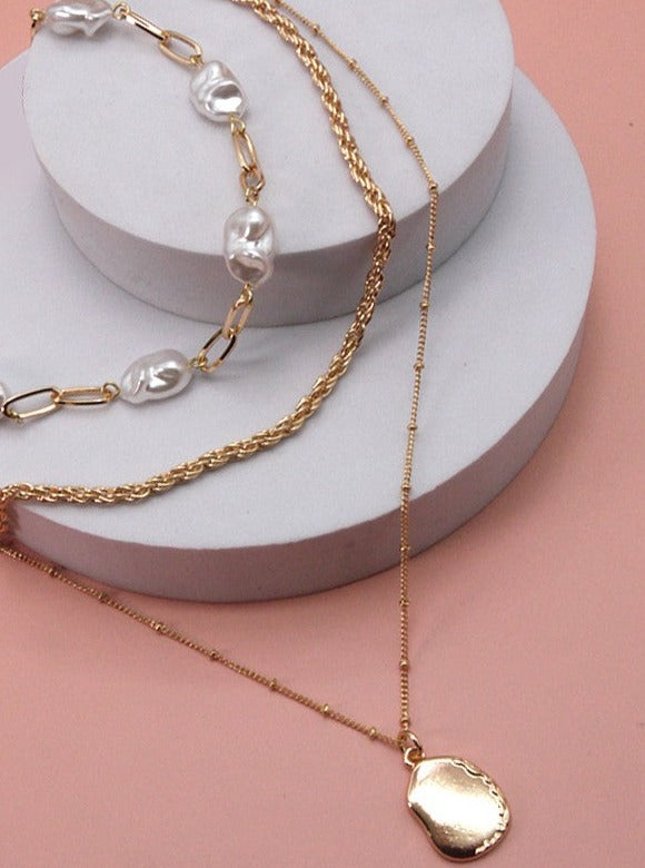 Dazzle Them Layered Necklace