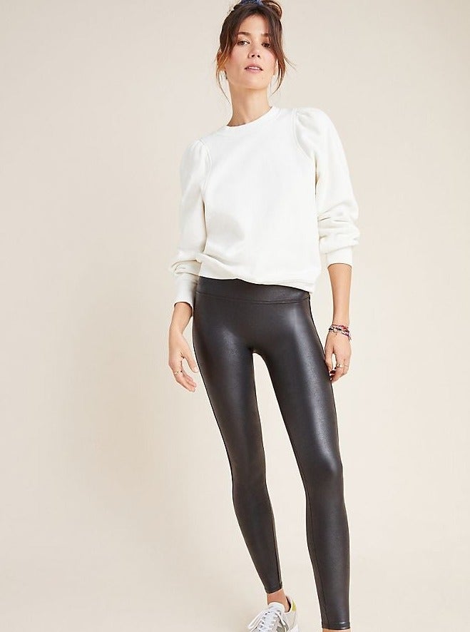 Spanx Faux Leather Leggings