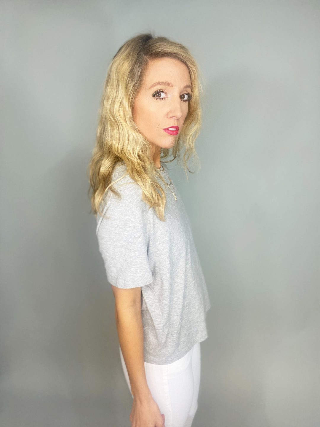 Michael Stars Blake Cropped Tee