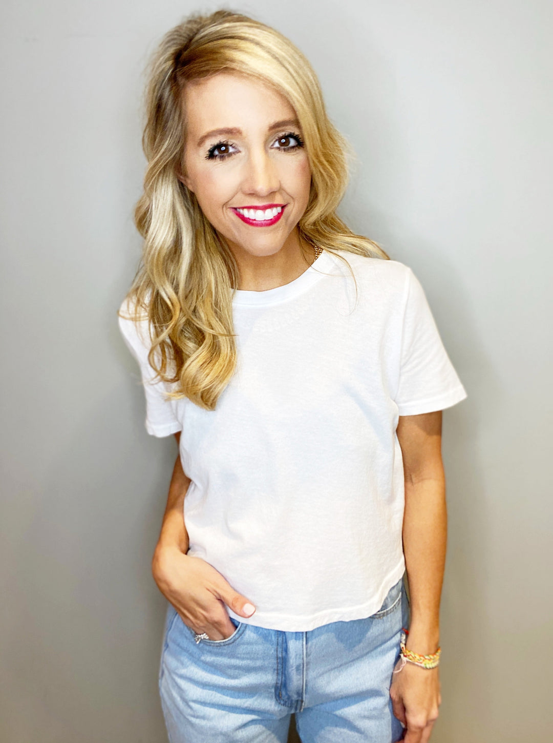 Michael Stars Blake Cropped Tee