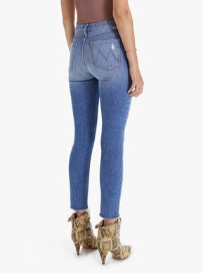 Mother The Looker Ankle Fray in Not Cut & Pasted