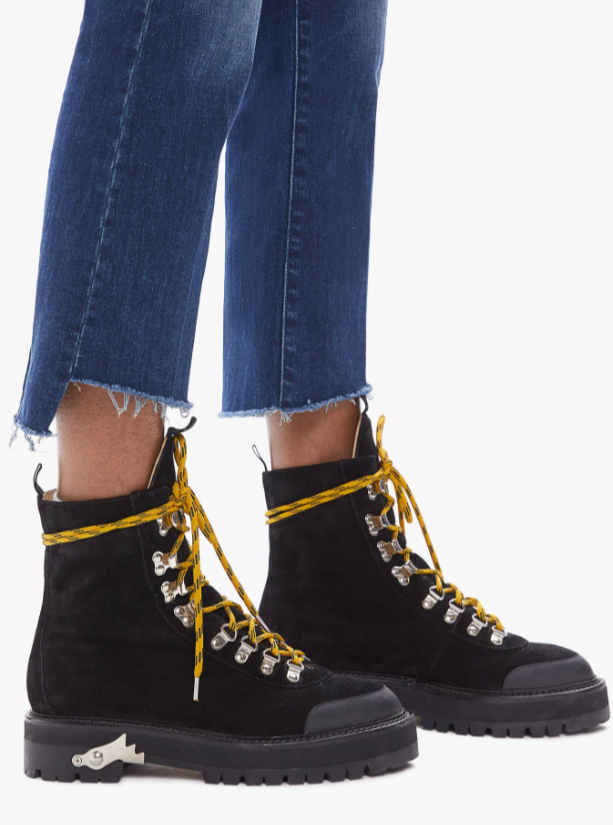 Mother The Insider Crop Step Fray in Good For You