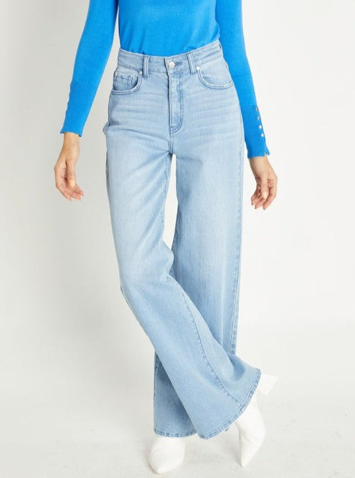 Generational Style High Rise Wide Leg Jeans