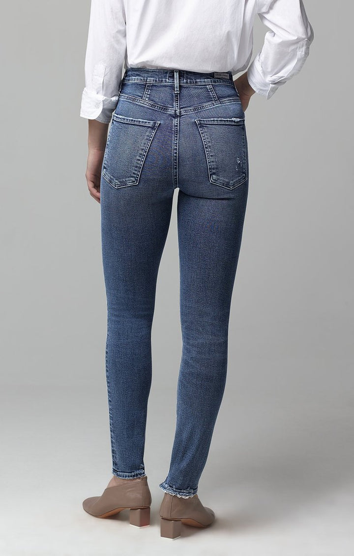Citizens of Humanity Chrissy High-Rise Skinny in Flicker