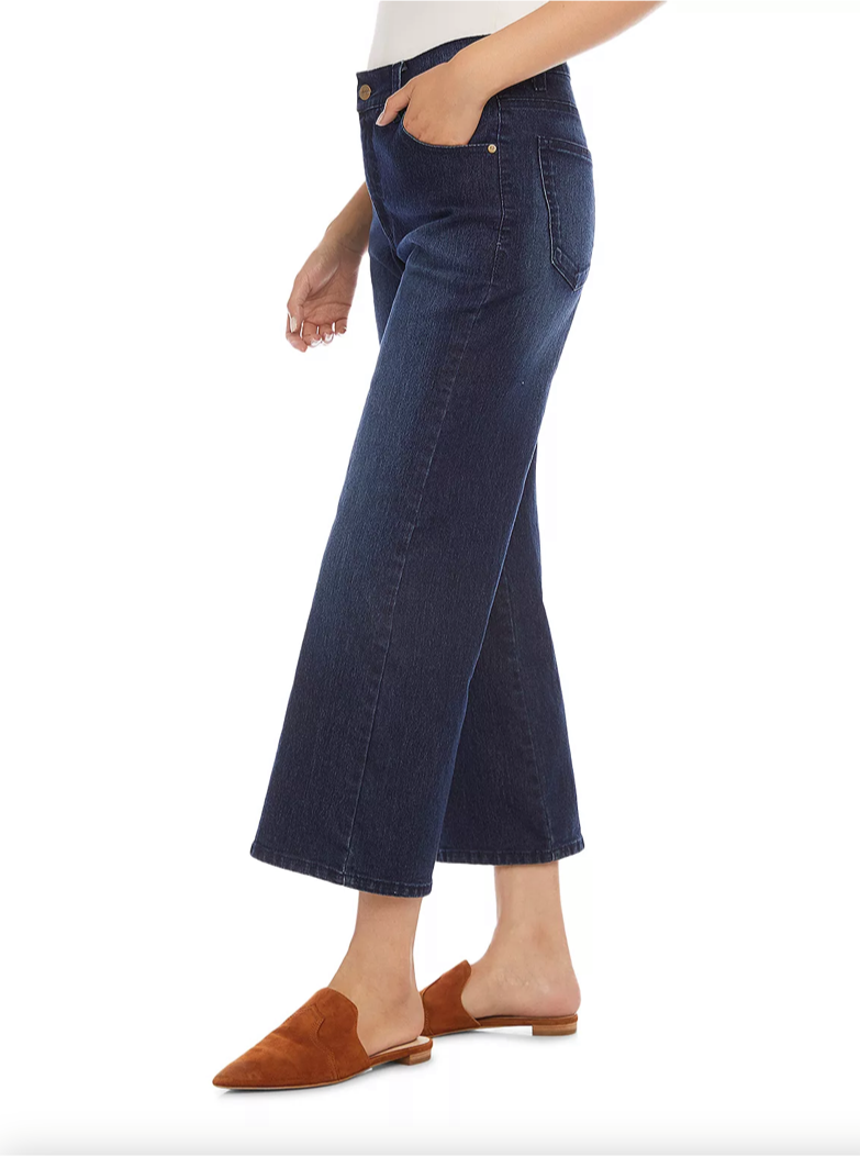 Karen Kane Mia Wide Leg Denim