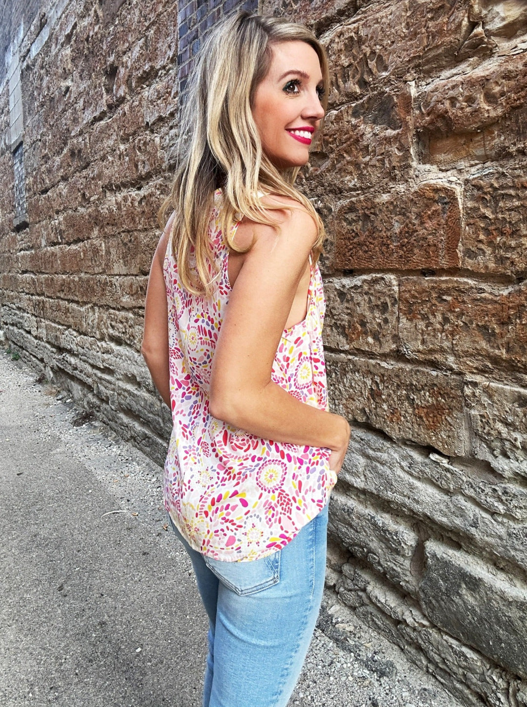 Radiantly Cool Cowl Neck Top