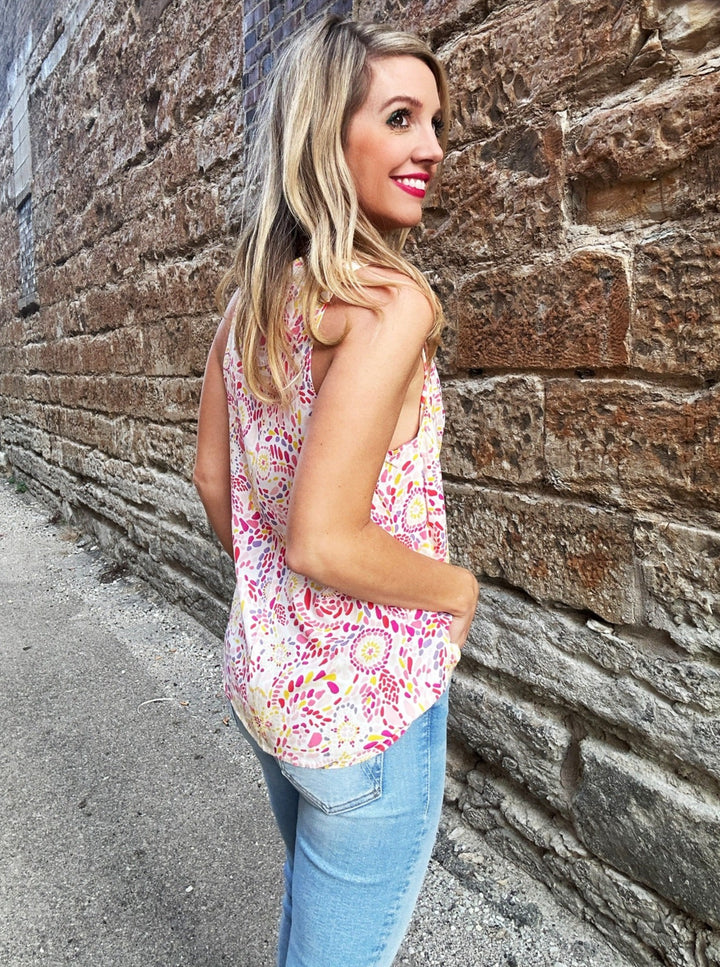 Radiantly Cool Cowl Neck Top