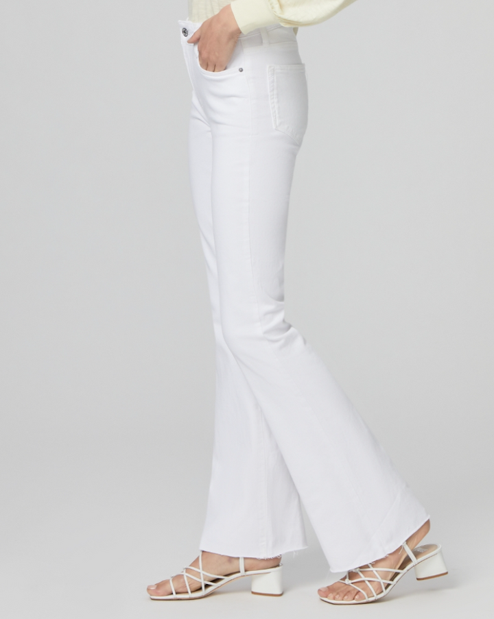 Paige Laurel Canyon High Rise in Crisp White
