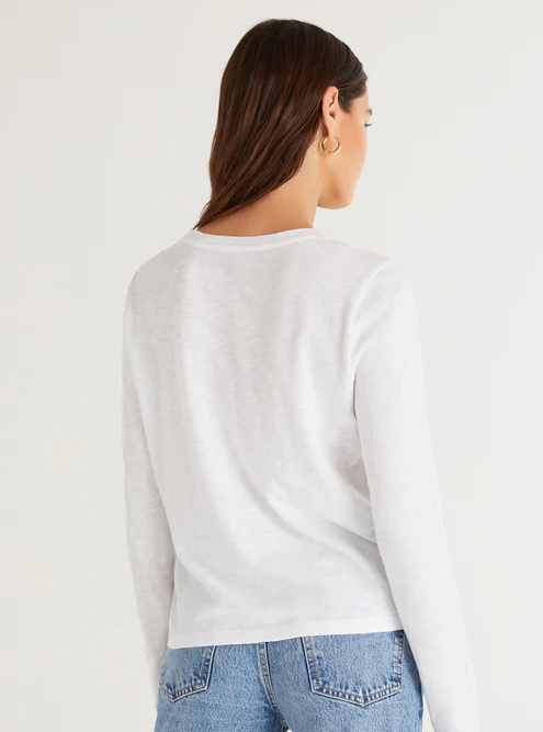 Z Supply Modern Slub Long Sleeve Tee